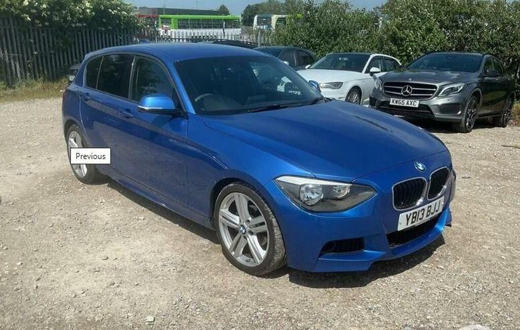 BMW 1 Series 2.0 118D M Sport Euro 5 Ss 201313 Blue