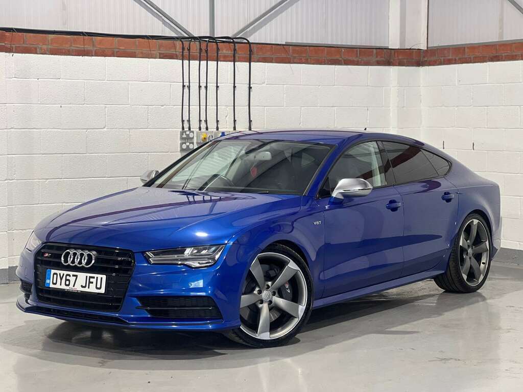 Audi S7 4.0 S7 Sportback Tfsi Black Edition Quattro Semi-a Blue #5