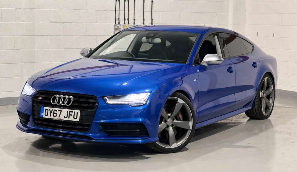 Audi S7 4.0 S7 Sportback Tfsi Black Edition Quattro Semi-a Blue #2