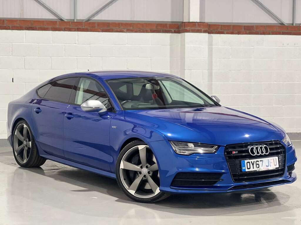 Audi S7 4.0 S7 Sportback Tfsi Black Edition Quattro Semi-a Blue