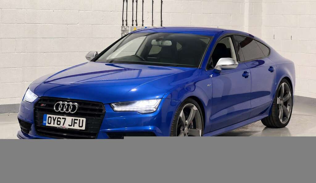 Audi S7 4.0 S7 Sportback Tfsi Black Edition Quattro Semi-a Blue #4