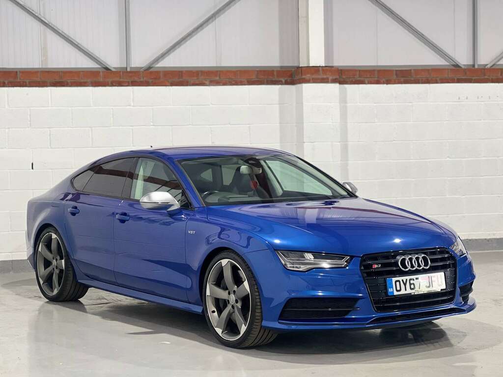 Audi S7 4.0 S7 Sportback Tfsi Black Edition Quattro Semi-a Blue #3