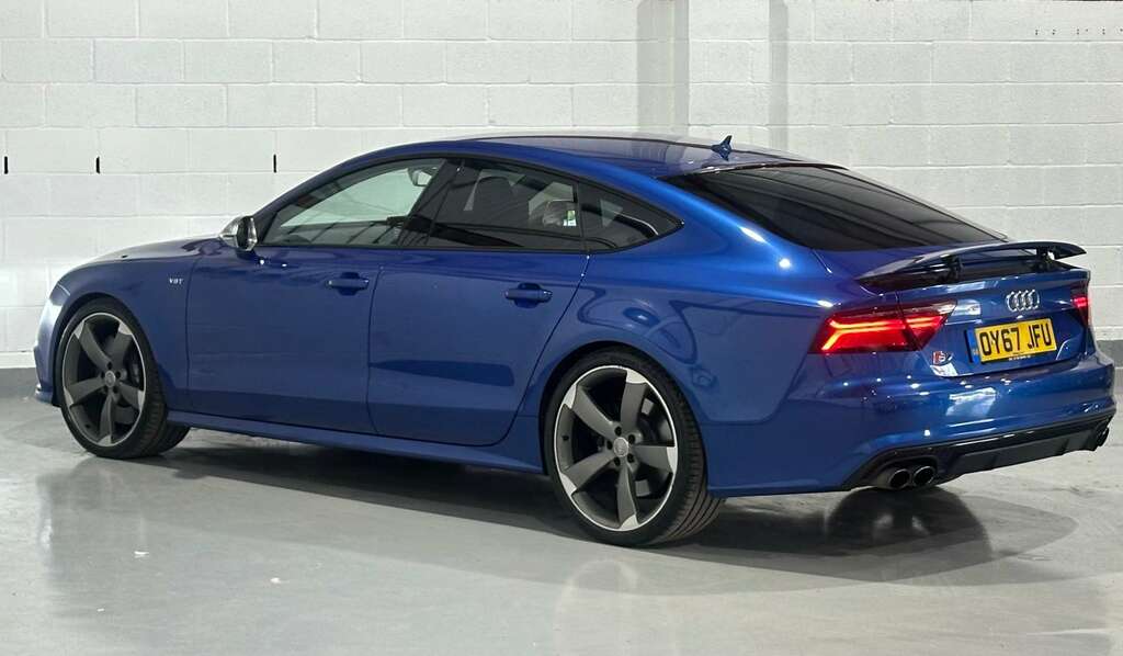 Audi S7 4.0 S7 Sportback Tfsi Black Edition Quattro Semi-a Blue #6