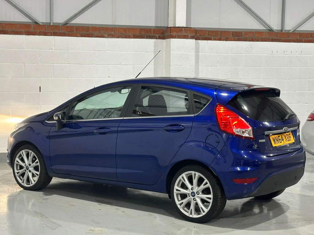 Ford Fiesta 1.0 Fiesta Titanium X WN64XDF Blue #4
