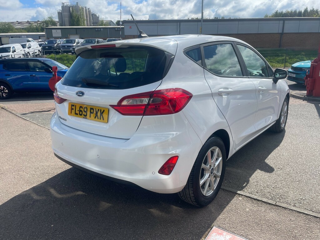 Ford Fiesta Zetec 1.0T Ecoboost 100Ps FL69PXK White #5