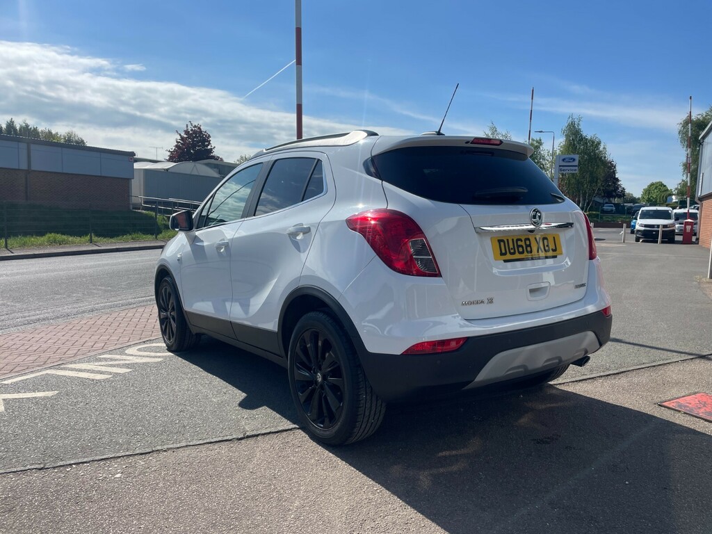 Vauxhall Mokka X Elite Nav 1.4T 140Ps Ecotec Ss 2Wd With Rear View DU68XOJ White #2