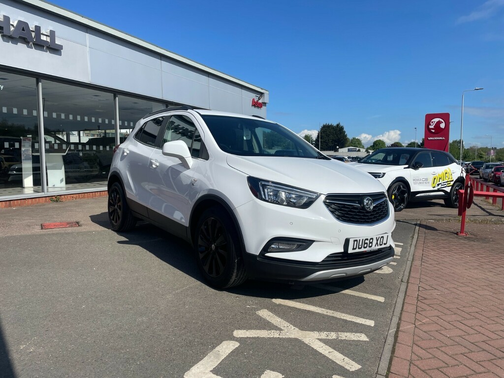 Vauxhall Mokka X Elite Nav 1.4T 140Ps Ecotec Ss 2Wd With Rear View DU68XOJ White #6
