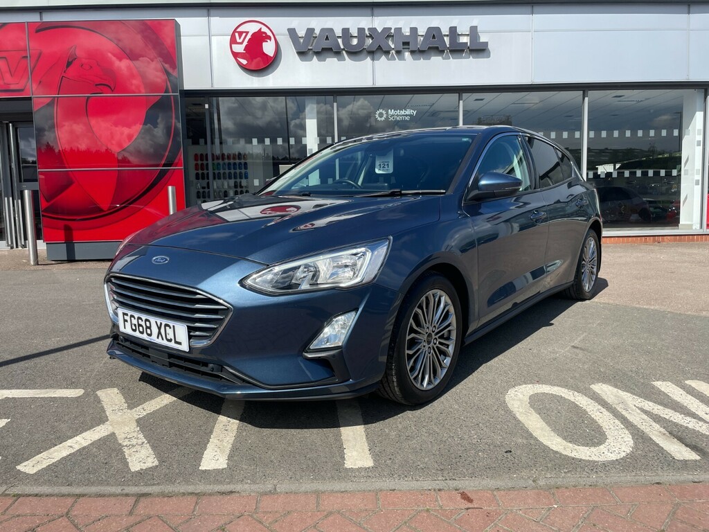 Ford Focus Titanium X 1.0T 125Ps Ecoboost Blue