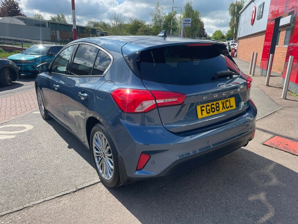 Ford Focus Titanium X 1.0T 125Ps Ecoboost FG68XCL Blue #3