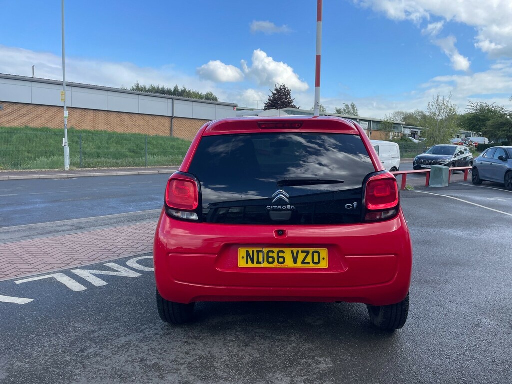 Citroen C1 Flair 1.2 Puretech 82Ps ND66VZO Red #4