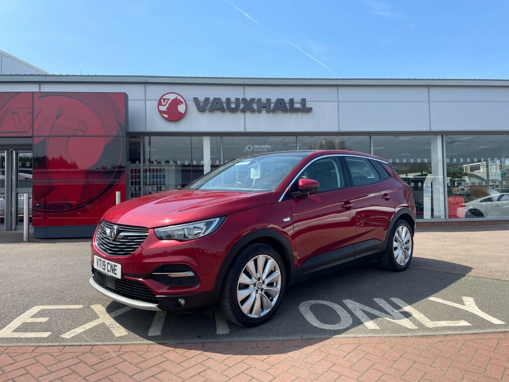 Vauxhall Grandland X Elite Nav 1.2T 130Ps Red