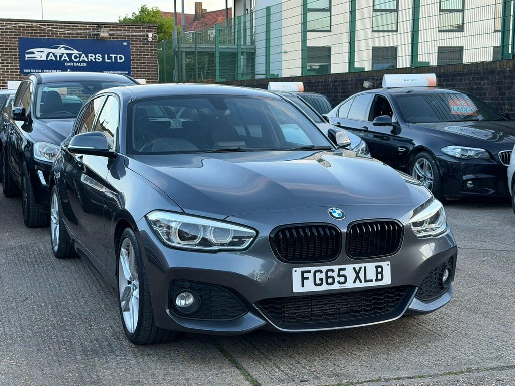 BMW 1 Series 2.0 120D M Sport Euro 6 Ss FG65XLB Grey #2