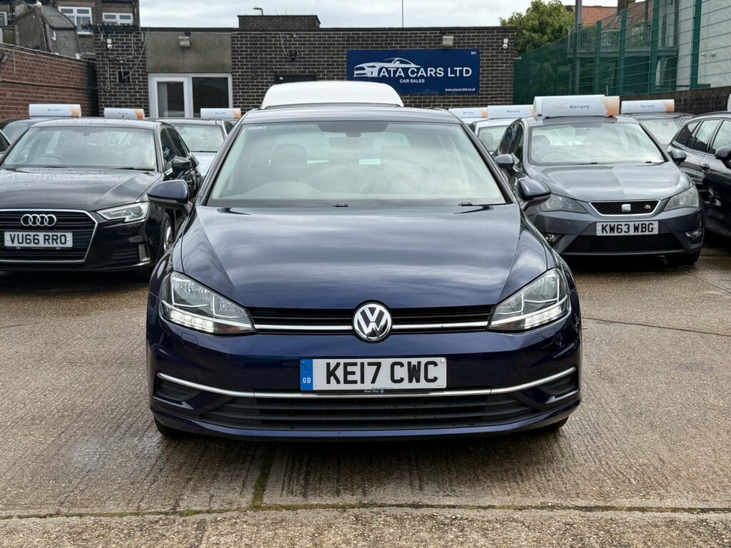 Volkswagen Golf 1.6 Tdi Se Nav Hatchback Dsg Euro 6 S KE17CWC Blue #3