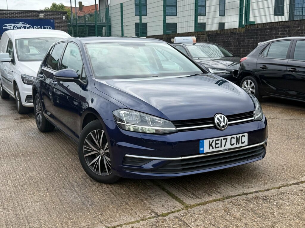 Volkswagen Golf 1.6 Tdi Se Nav Hatchback Dsg Euro 6 S KE17CWC Blue #2