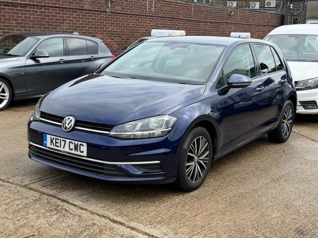 Volkswagen Golf 1.6 Tdi Se Nav Hatchback Dsg Euro 6 S KE17CWC Blue #4