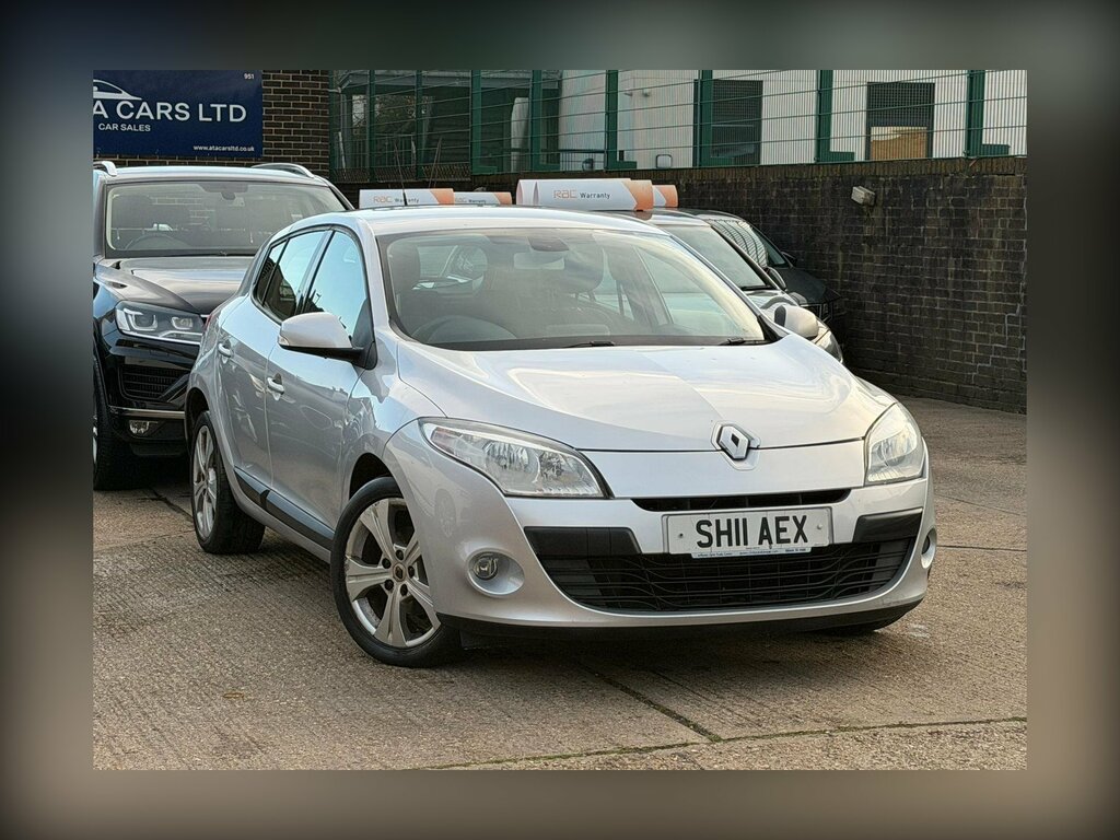 Renault Megane 1.6 16V Dynamique Tomtom Euro 5 Silver
