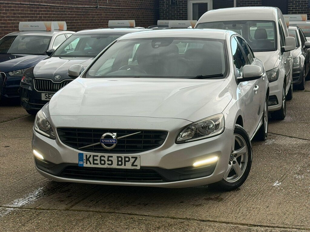 Volvo S60 2.0 D3 Business Edition Euro 6 Ss KE65BPZ Silver #5