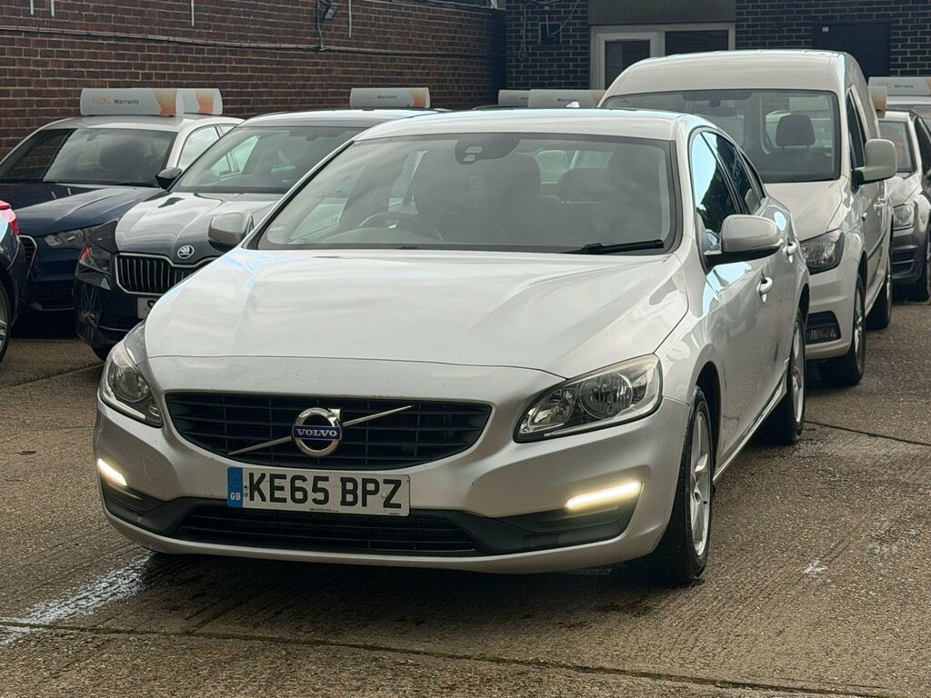 Volvo S60 2.0 D3 Business Edition Euro 6 Ss KE65BPZ Silver #4