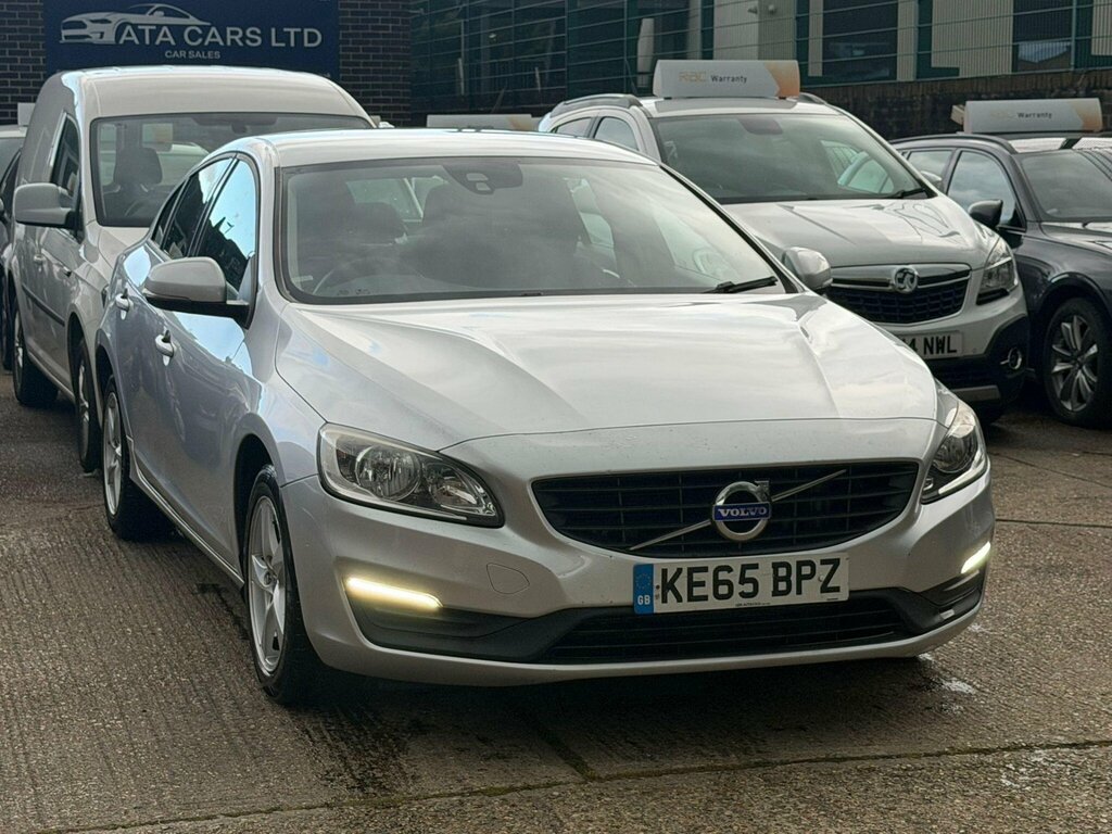 Volvo S60 2.0 D3 Business Edition Euro 6 Ss KE65BPZ Silver #2