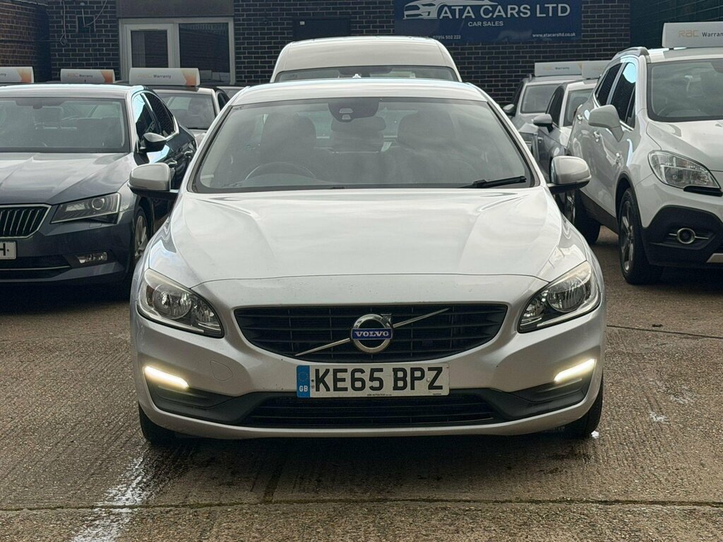 Volvo S60 2.0 D3 Business Edition Euro 6 Ss KE65BPZ Silver #3