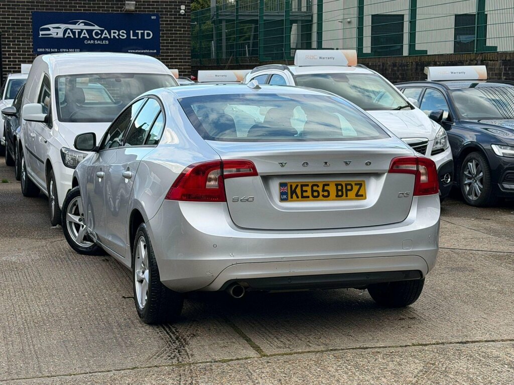 Volvo S60 2.0 D3 Business Edition Euro 6 Ss KE65BPZ Silver #6