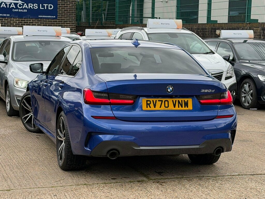 BMW 3 Series 2.0 320D M Sport Euro 6 Ss RV70VNW Blue #6