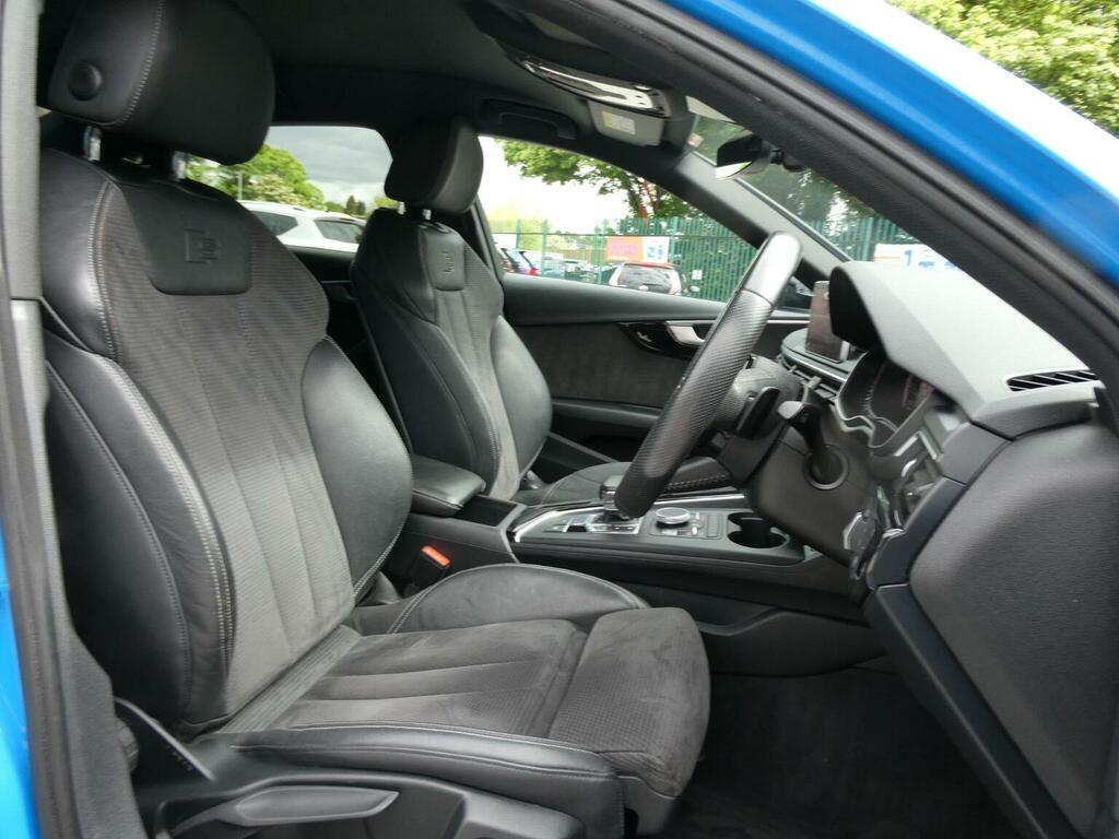 Audi A4 Saloon 2.0 Tdi 40 Black Edition S Tronic Euro 6 S BL19GHJ Blue #4