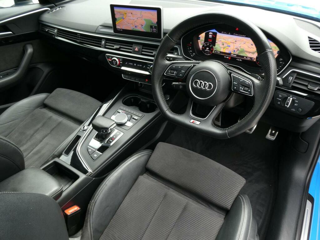 Audi A4 Saloon 2.0 Tdi 40 Black Edition S Tronic Euro 6 S BL19GHJ Blue #2