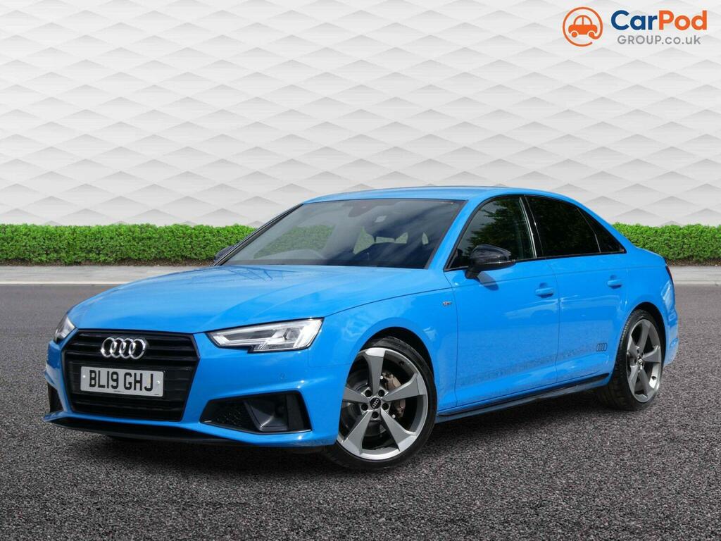 Audi A4 Saloon 2.0 Tdi 40 Black Edition S Tronic Euro 6 S Blue