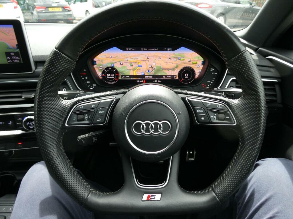 Audi A4 Saloon 2.0 Tdi 40 Black Edition S Tronic Euro 6 S BL19GHJ Blue #5
