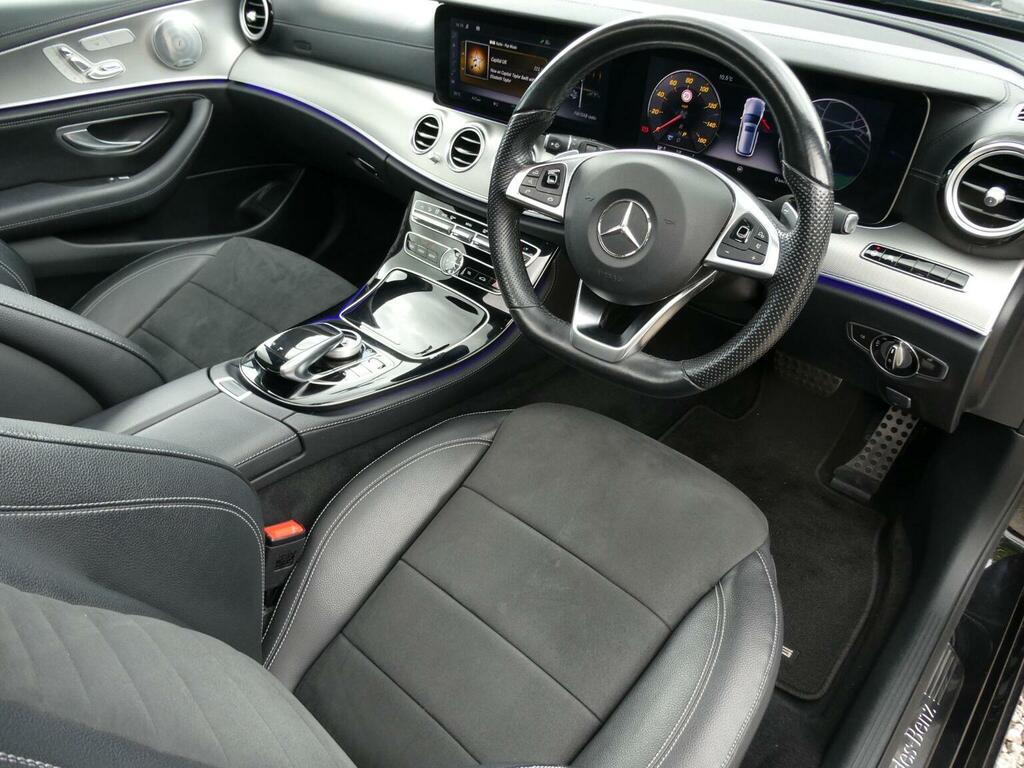 Mercedes-Benz E Class Estate 2.0 E220d Amg Line Premium Plus G-tronic JF55GER Black #2