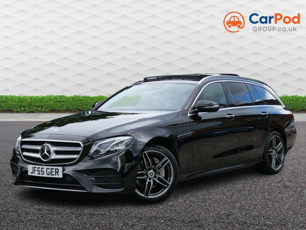 Mercedes-Benz E Class Estate 2.0 E220d Amg Line Premium Plus G-tronic Black