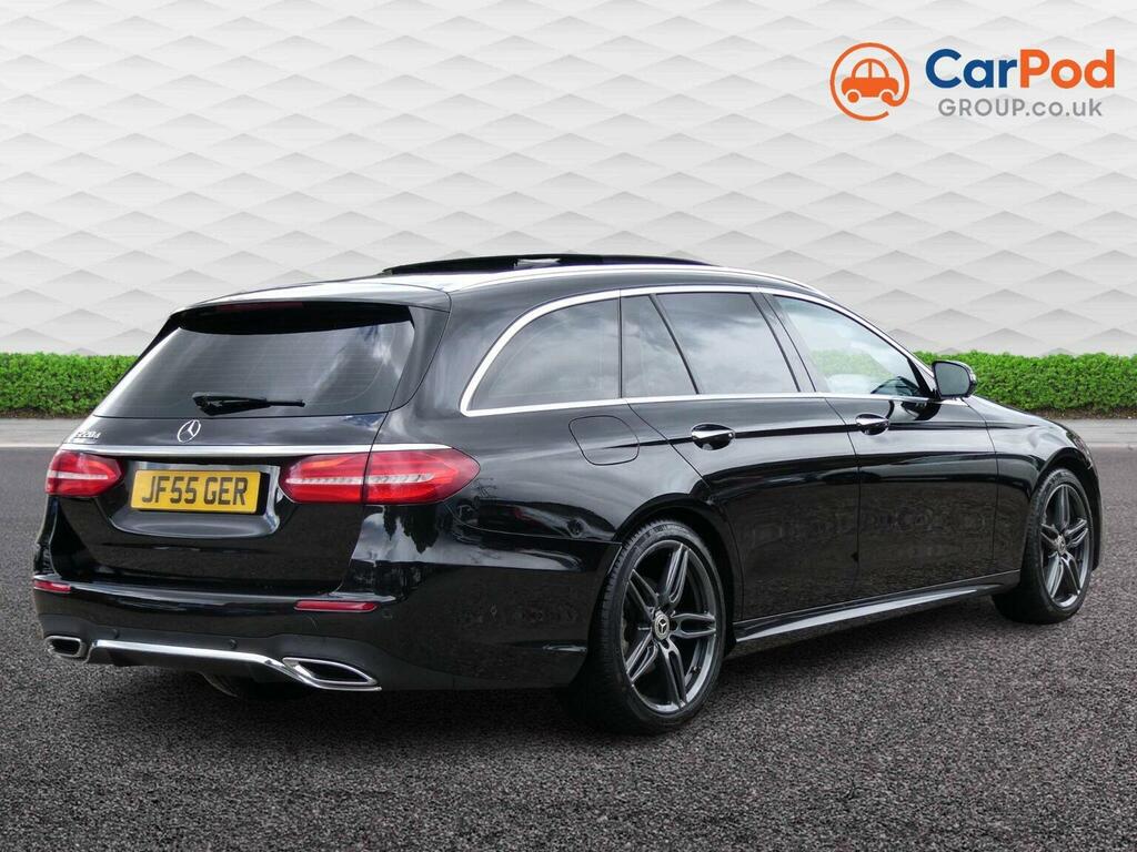 Mercedes-Benz E Class Estate 2.0 E220d Amg Line Premium Plus G-tronic JF55GER Black #3