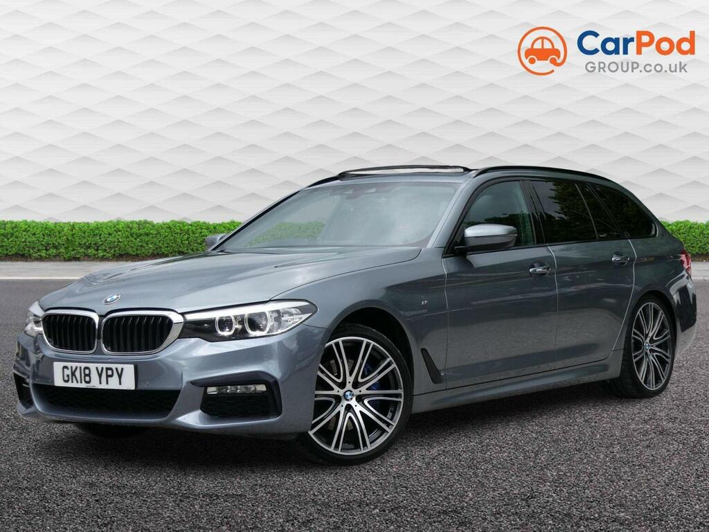 BMW 5 Series 3.0 530D M Sport Touring Xdrive Euro 6 Ss Blue