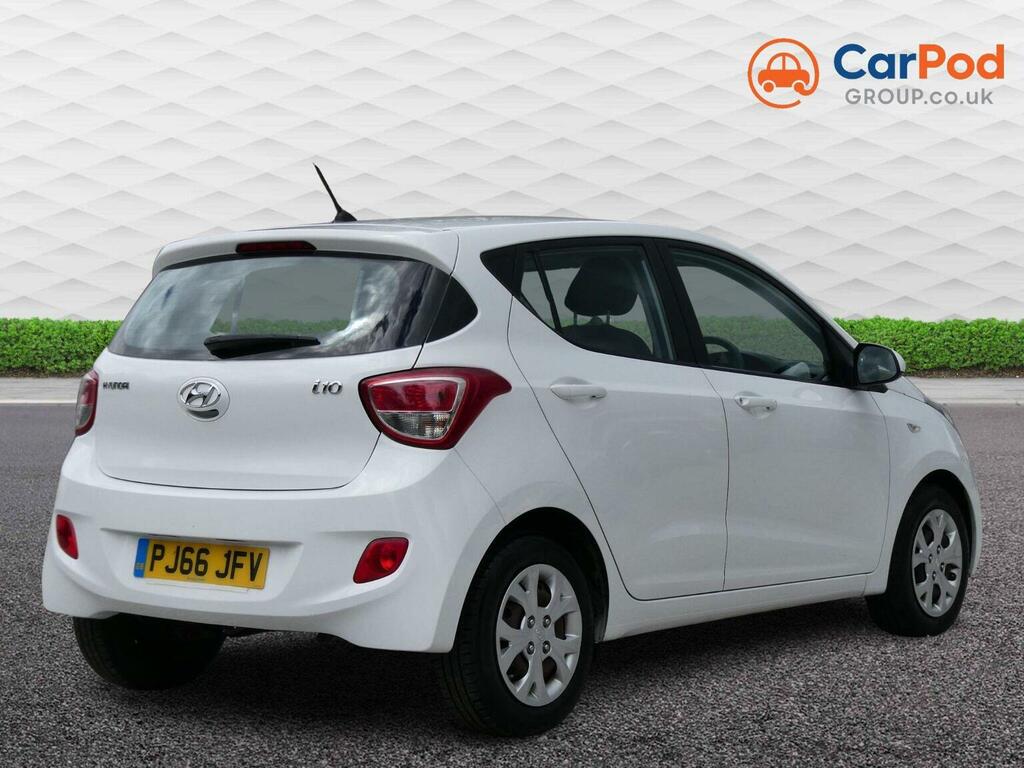 Hyundai I10 Hatchback 1.0 Se Euro 5 201666 White #3
