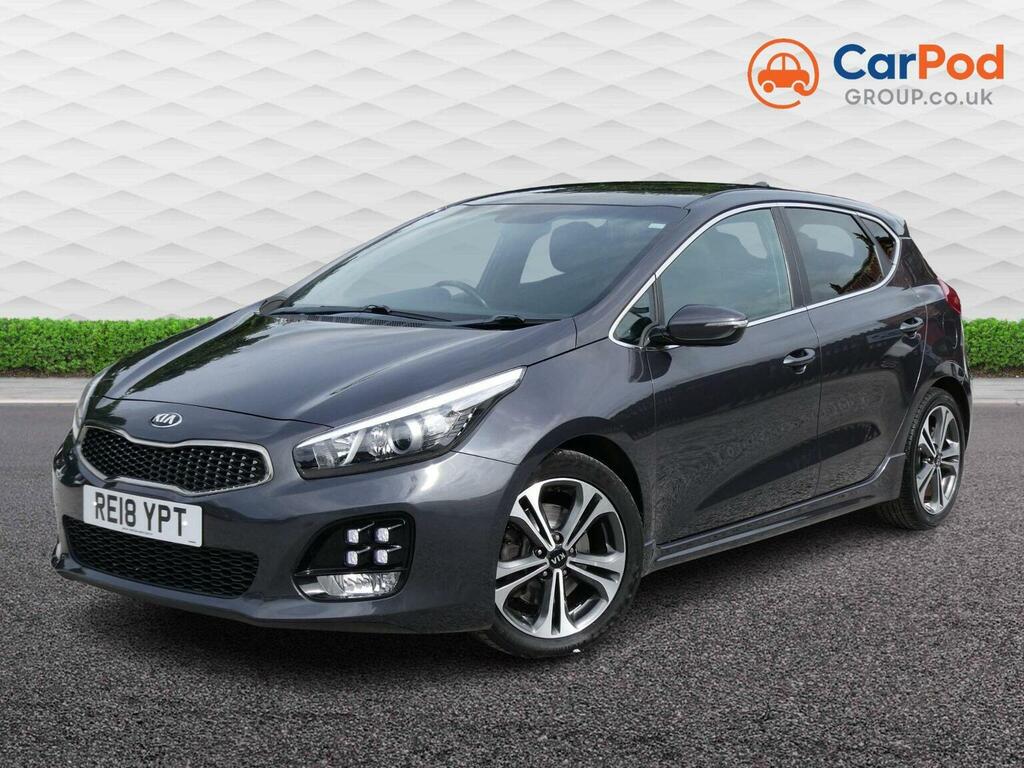 Kia Ceed Hatchback 1.6 Crdi Gt-line Euro 6 Ss 2018 Silver