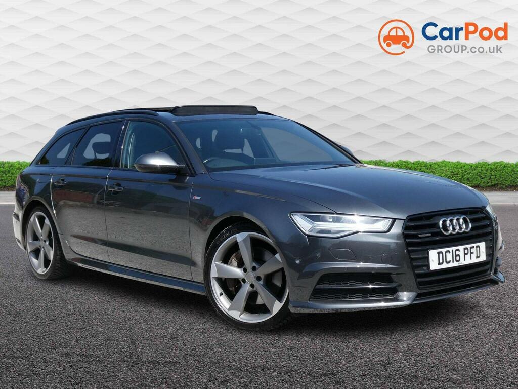 Audi A6 Avant Estate 3.0 Bitdi V6 Black Edition Tiptronic Quattr DC16PFD Grey #4