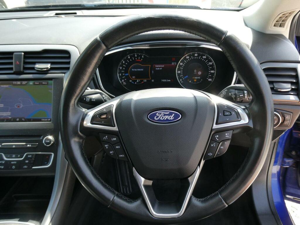 Ford Mondeo Hatchback 2.0 Tdci Titanium Euro 6 Ss 2016 CE16XEM Blue #5