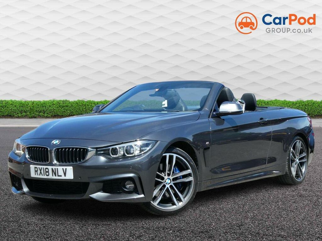 BMW 4 Series Convertible 2.0 420D M Sport Euro 6 Ss Grey