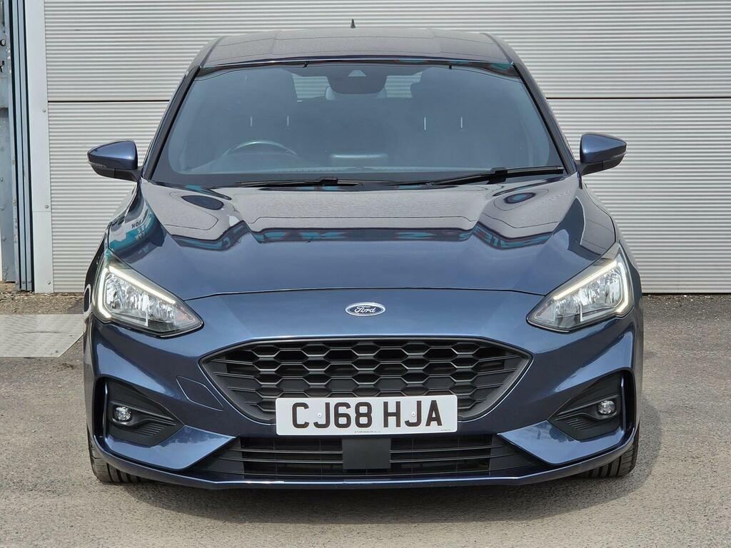 Ford Focus Hatchback 1.0T Ecoboost St-line Euro 6 Ss CJ68HJA Blue #3