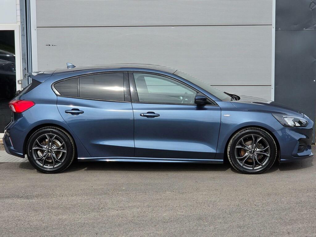 Ford Focus Hatchback 1.0T Ecoboost St-line Euro 6 Ss CJ68HJA Blue #5