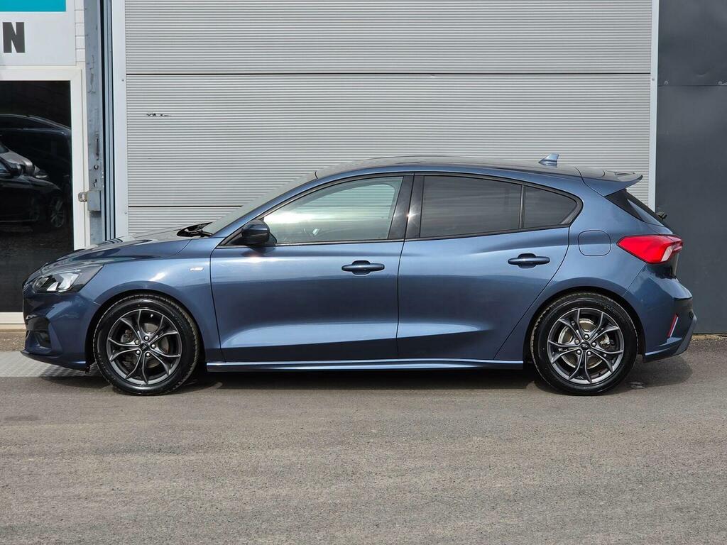 Ford Focus Hatchback 1.0T Ecoboost St-line Euro 6 Ss CJ68HJA Blue #6