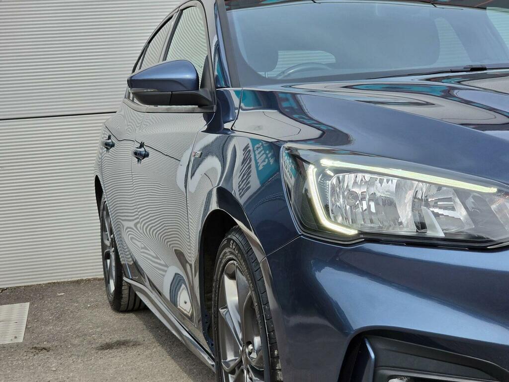 Ford Focus Hatchback 1.0T Ecoboost St-line Euro 6 Ss CJ68HJA Blue #2