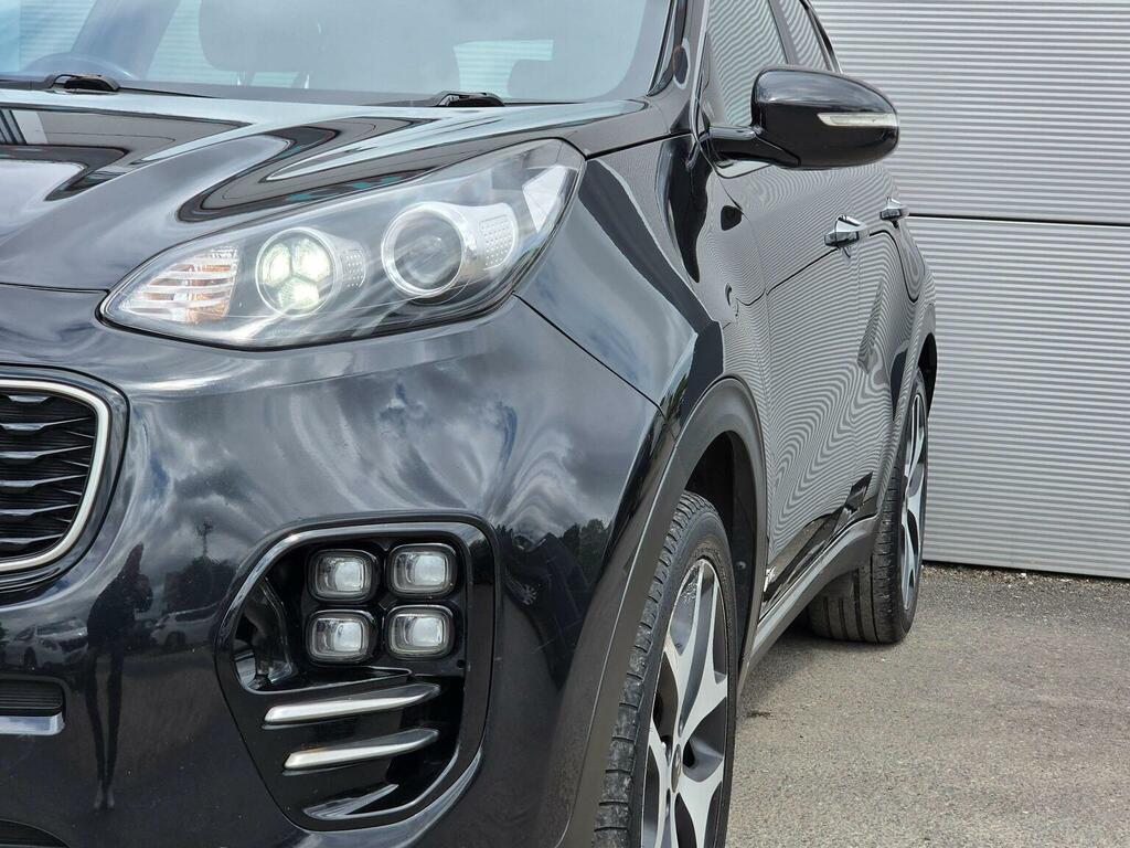 Kia Sportage Suv 1.6 T-gdi Gt-line Awd Euro 6 201717 BN17YMU Black #4