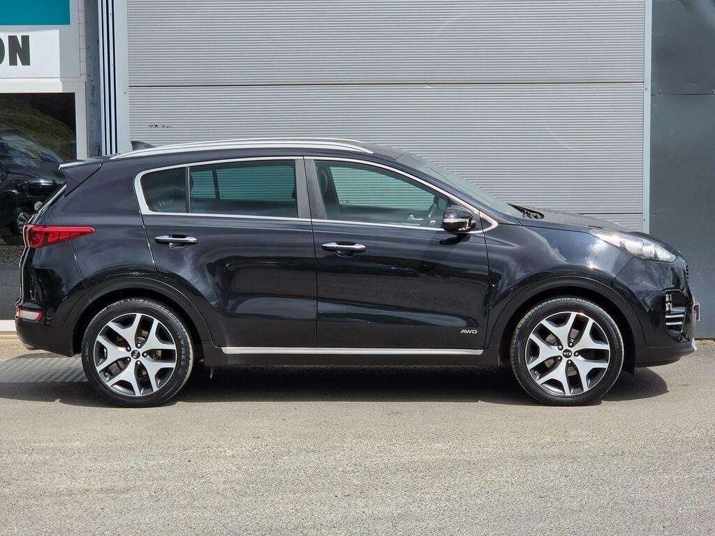 Kia Sportage Suv 1.6 T-gdi Gt-line Awd Euro 6 201717 BN17YMU Black #5