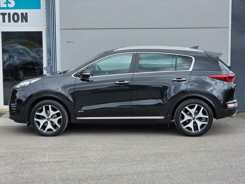 Kia Sportage Suv 1.6 T-gdi Gt-line Awd Euro 6 201717 BN17YMU Black #6