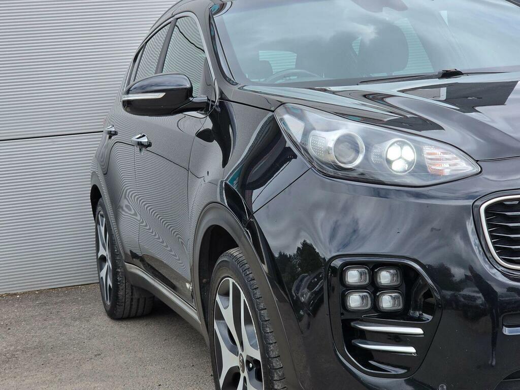 Kia Sportage Suv 1.6 T-gdi Gt-line Awd Euro 6 201717 BN17YMU Black #2