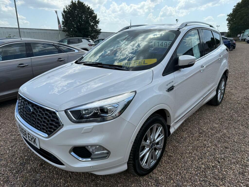 Ford Kuga Suv 2.0 Tdci Vignale Powershift Awd Euro 6 Ss 5 K30OSB White #5