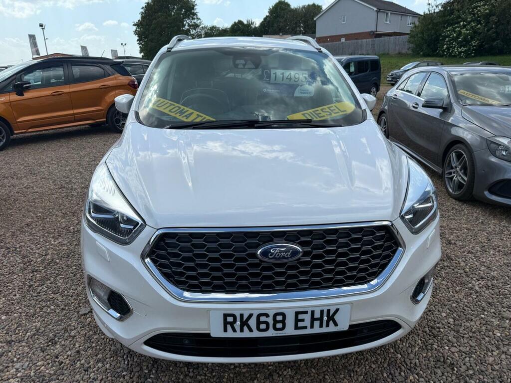 Ford Kuga Suv 2.0 Tdci Vignale Powershift Awd Euro 6 Ss 5 K30OSB White #3