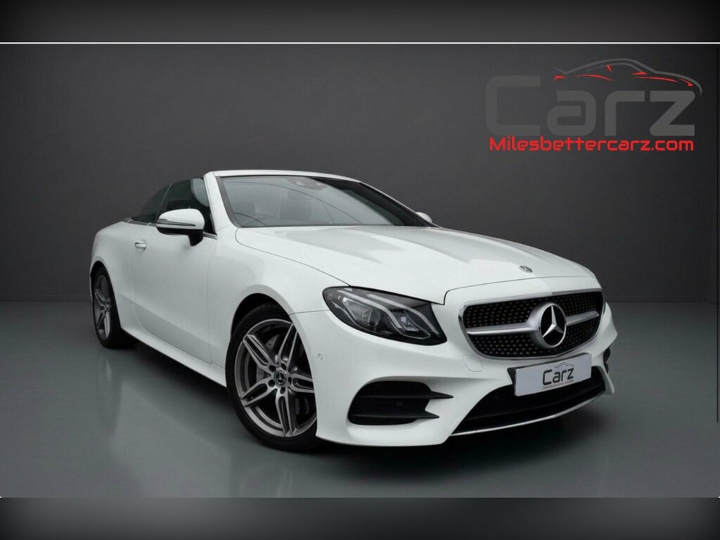 Mercedes-Benz E Class 2.0 E220d Amg Line Cabriolet G-tronic Euro 6 Ss White